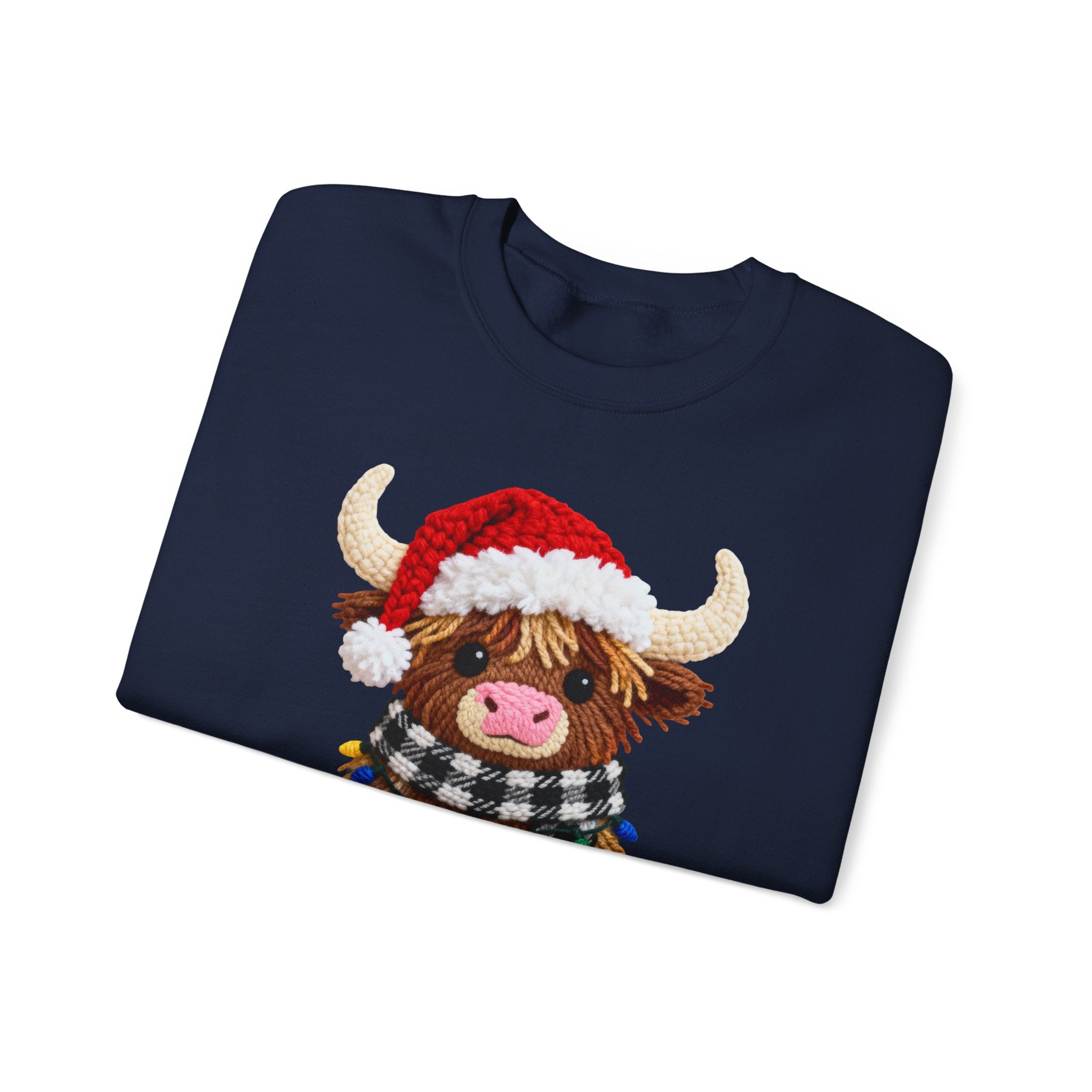 Christmas Highland Cow