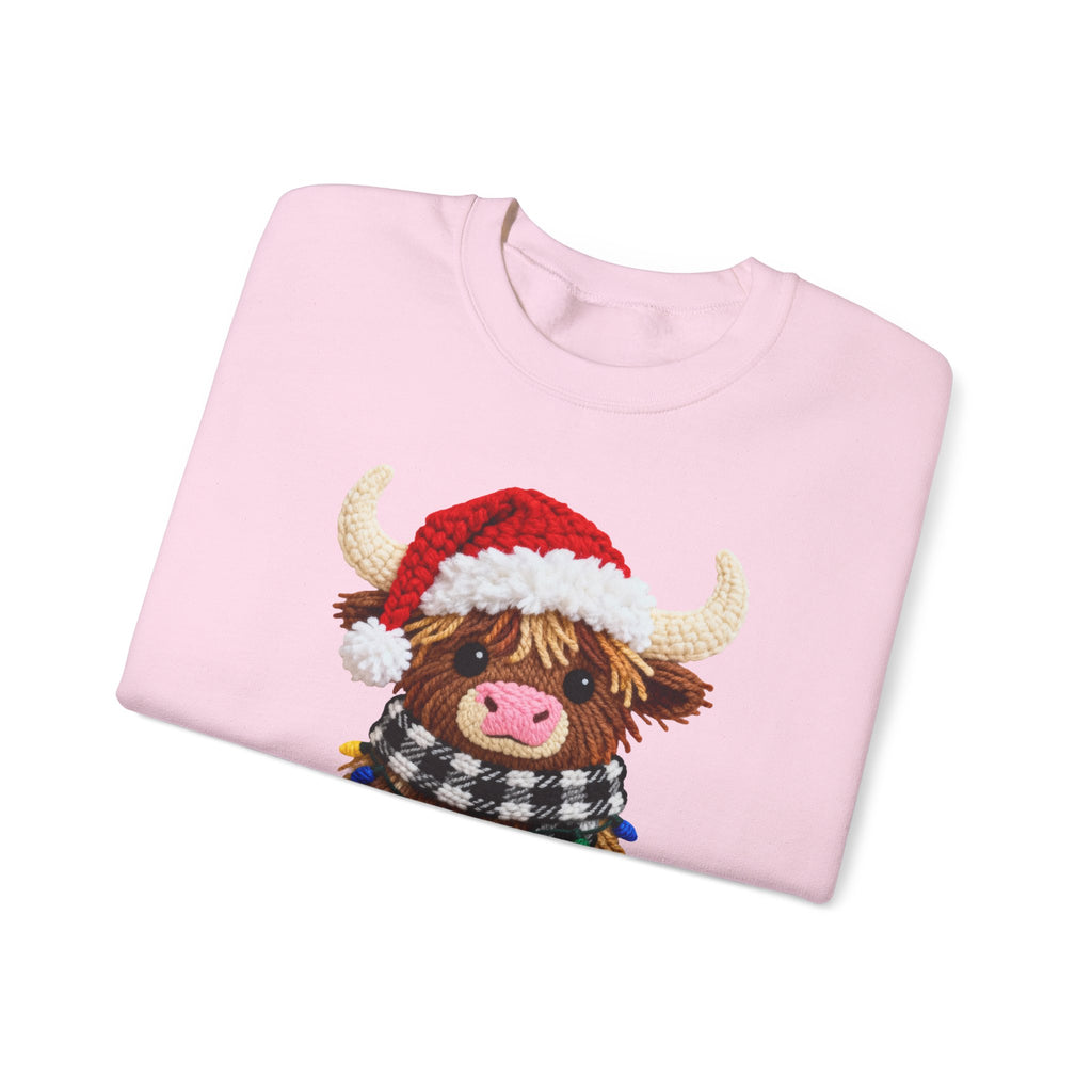 Christmas Highland Cow