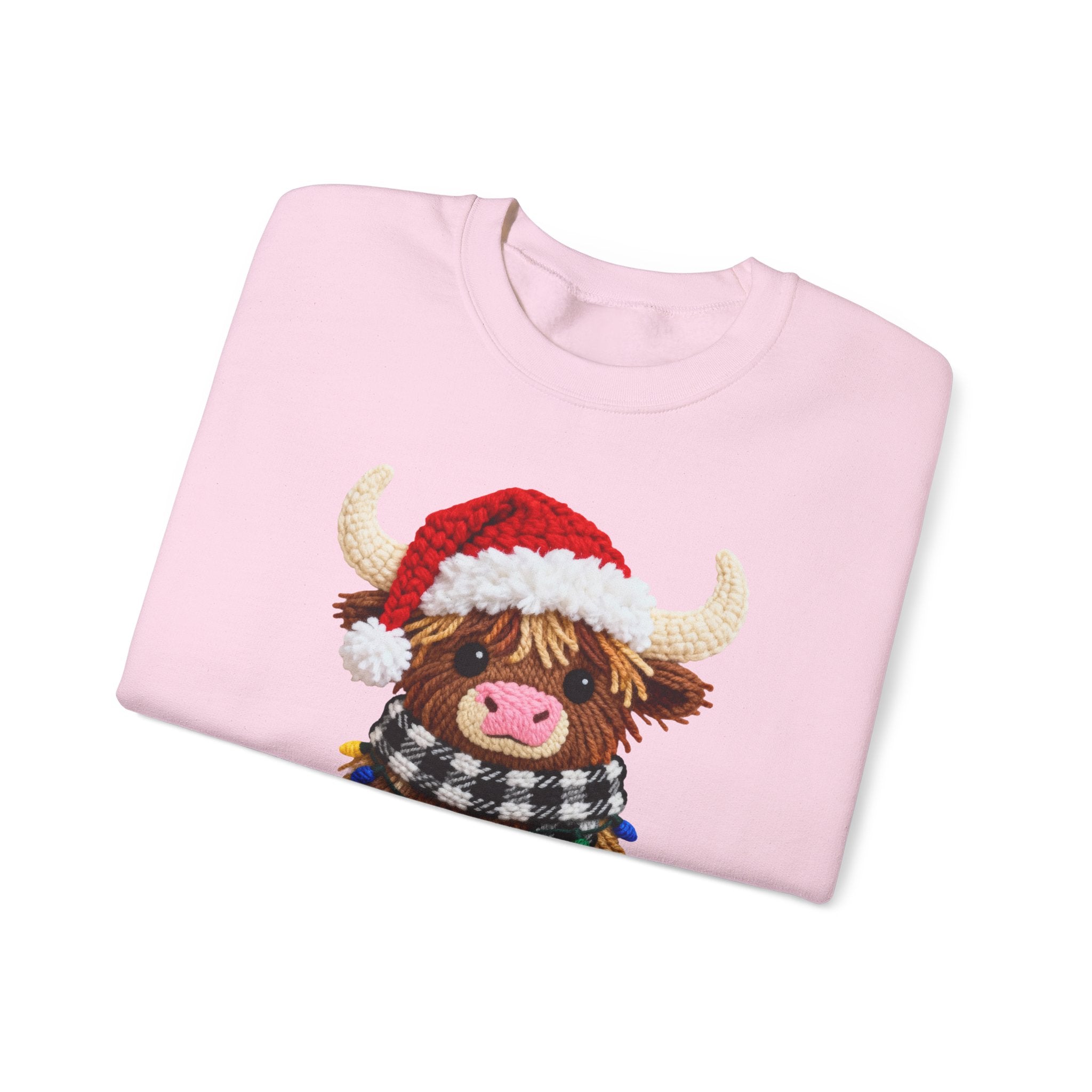 Christmas Highland Cow