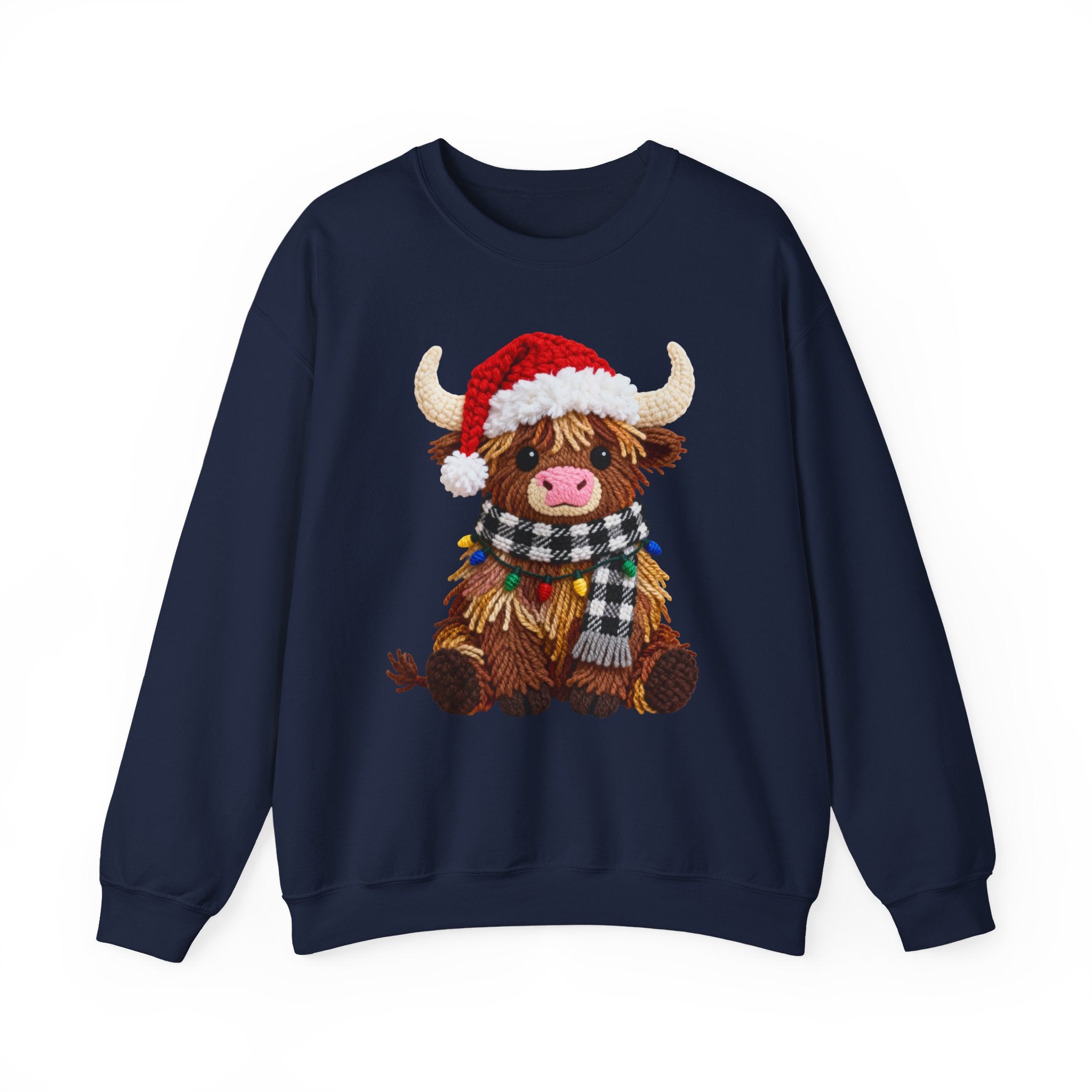 Christmas Highland Cow