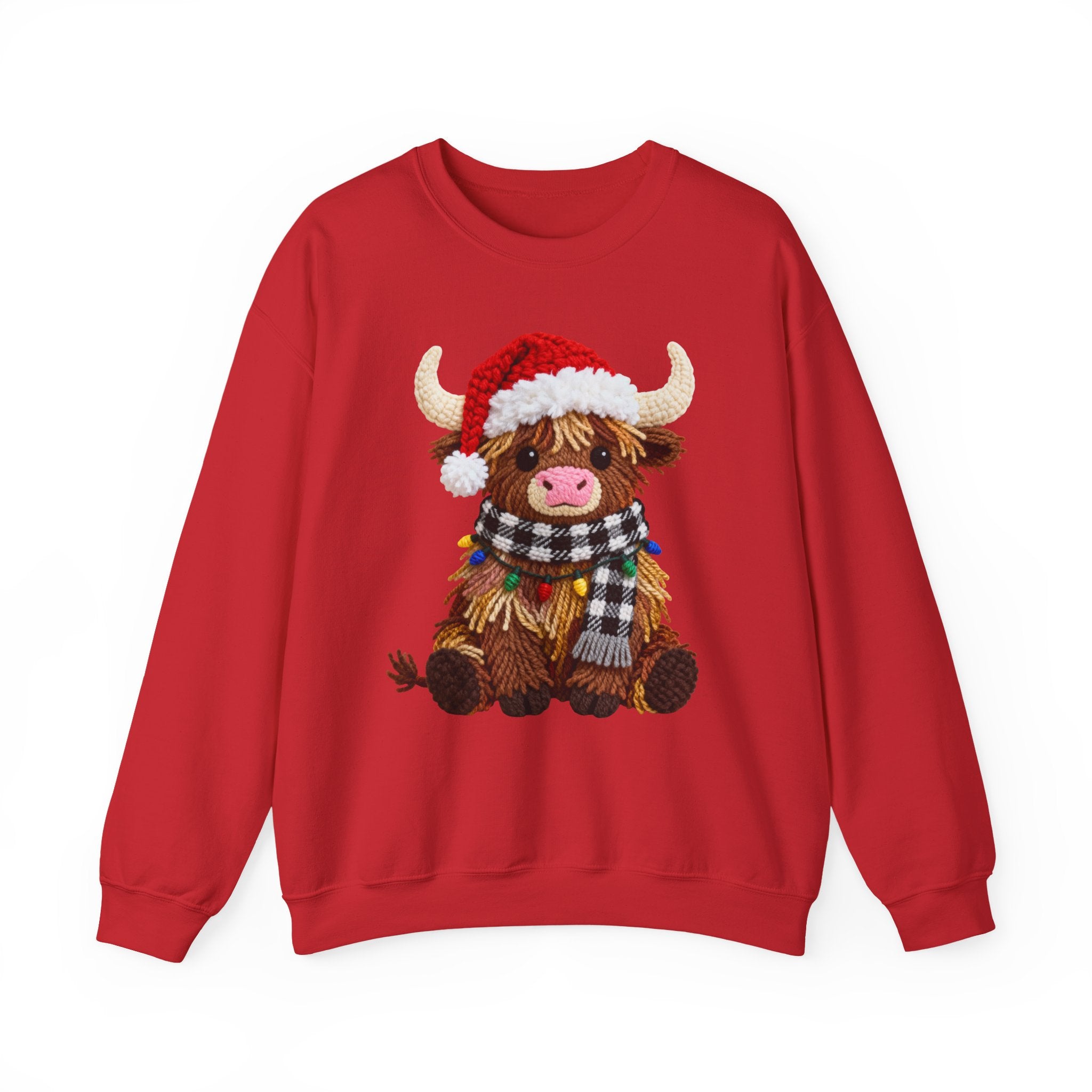 Christmas Highland Cow