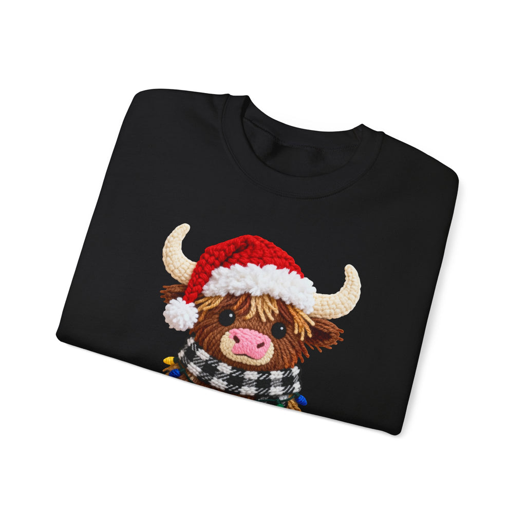 Christmas Highland Cow