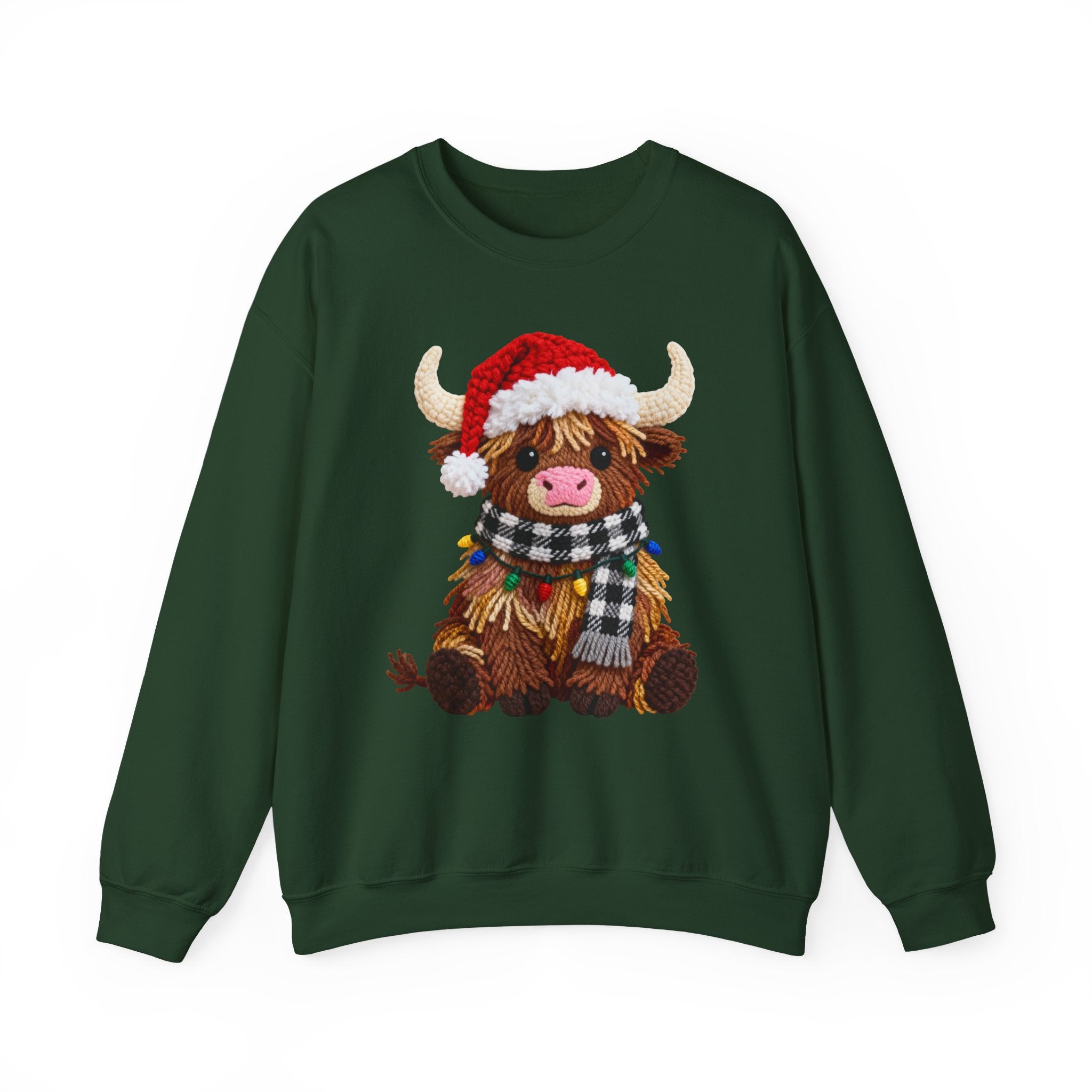Christmas Highland Cow