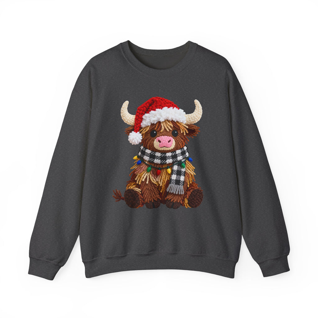 Christmas Highland Cow