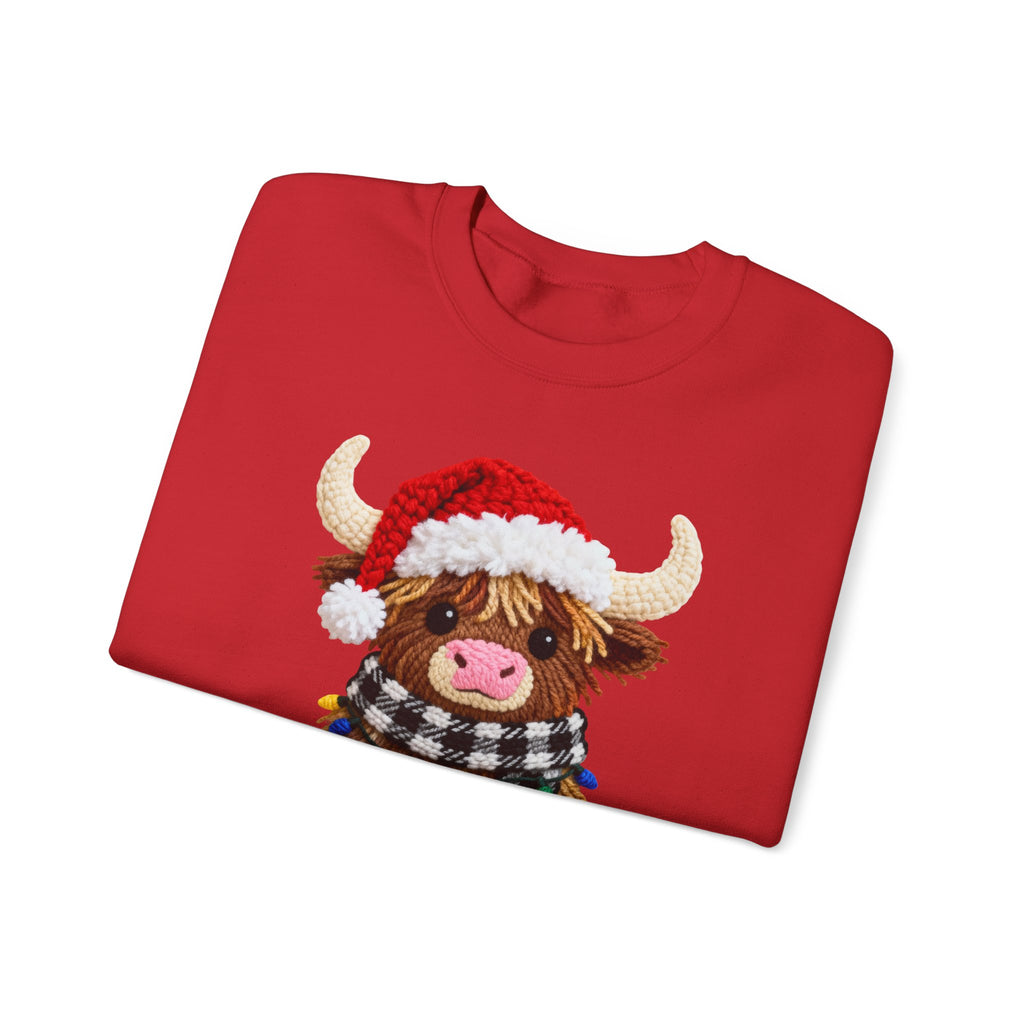 Christmas Highland Cow