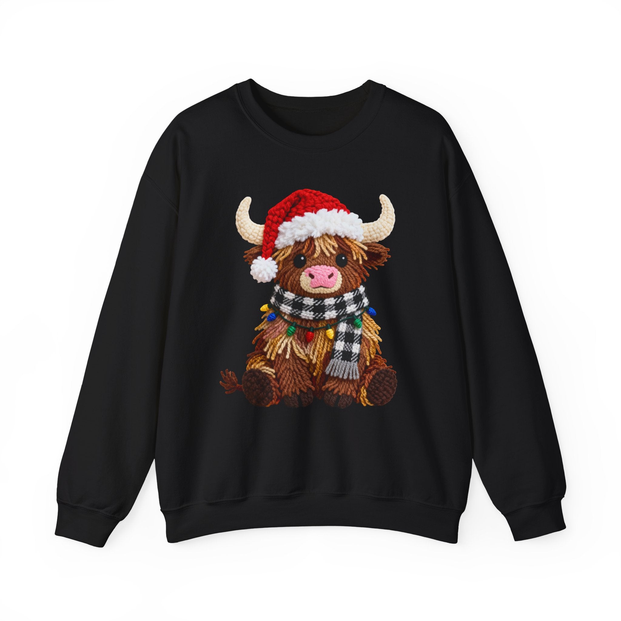 Christmas Highland Cow