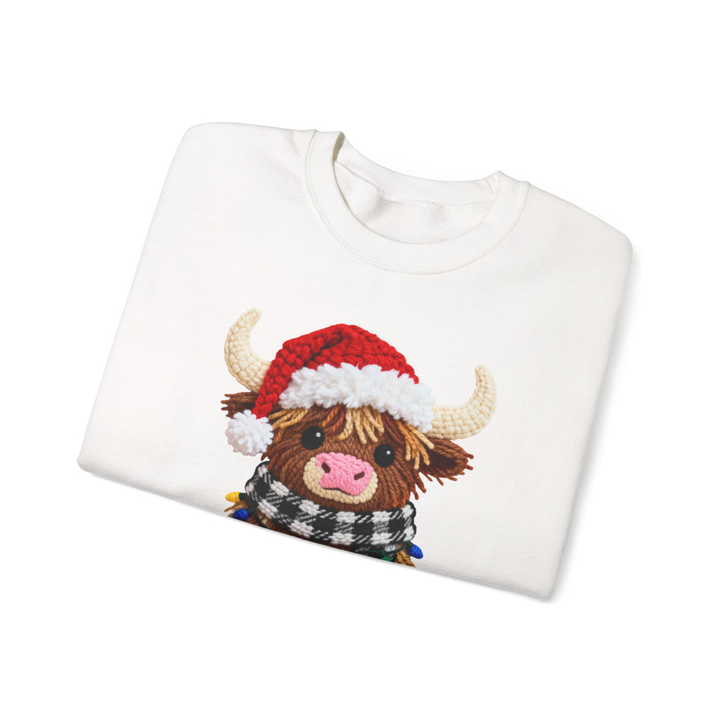 Christmas Highland Cow