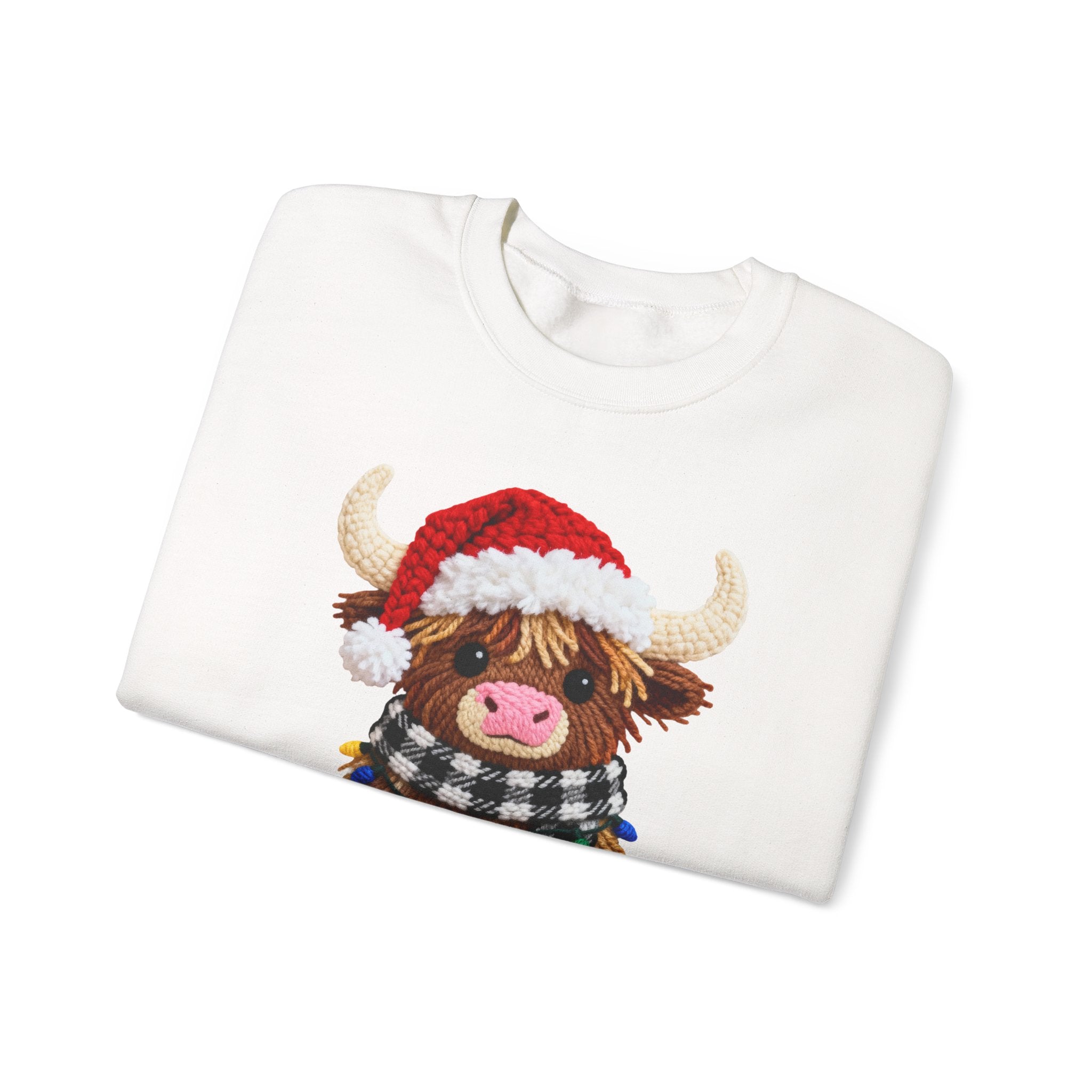 Christmas Highland Cow