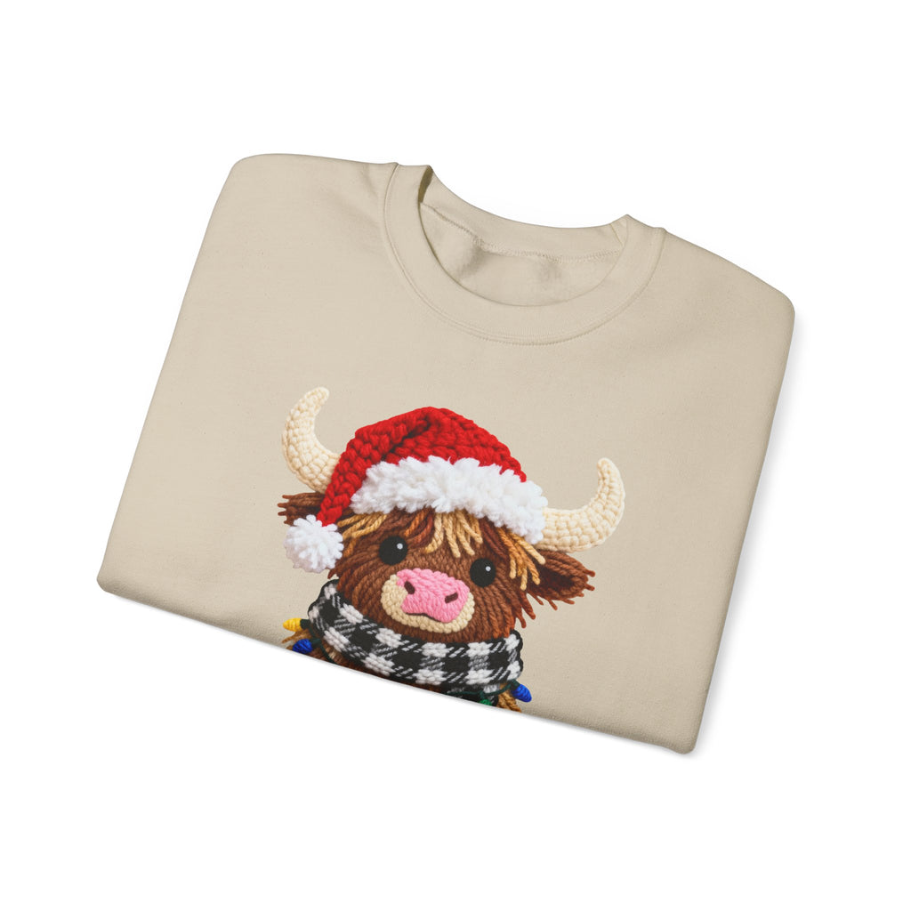 Christmas Highland Cow