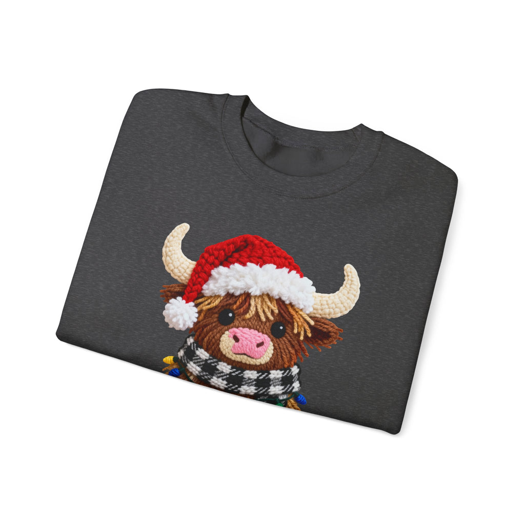 Christmas Highland Cow